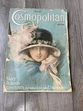 April 1924 COSMOPOLITAN Magazine Mary Roberts Rinehart GREAT ADS Roaring 20s