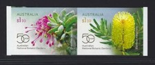 AUSTRALIA 2020 BOTANICAL GARDENS SET OF 2 SELF ADHESIVE BOOKLET UNMOUNTED MINT