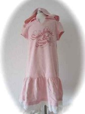 H&M🩷SALE% dress sweat dress beach dress hoodie with lace pink 110 116 New
