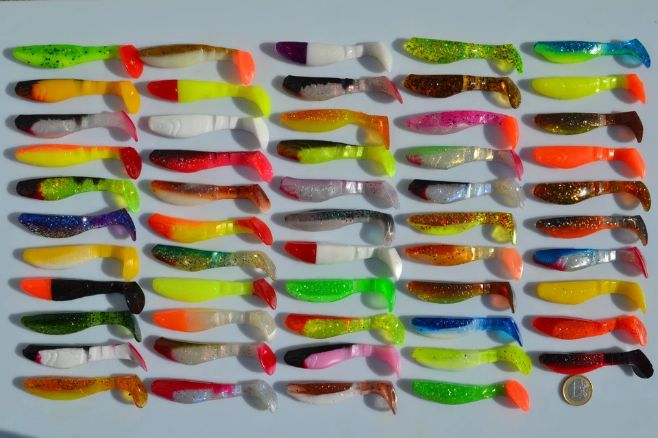 2 Stück Relax Ripper Kopyto 9,0cm Shad Gummifisch Kunstköder Jigköpfe