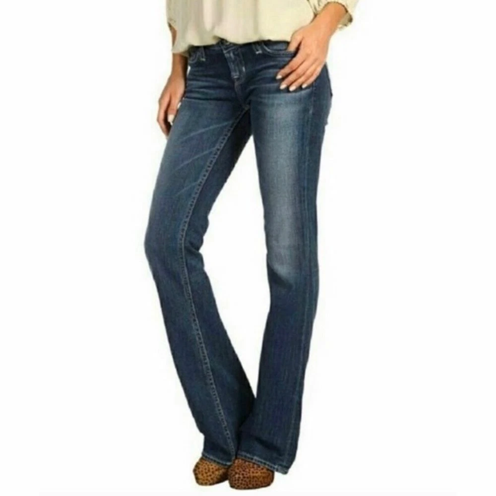 Big star remy top low rise bootcut jeans