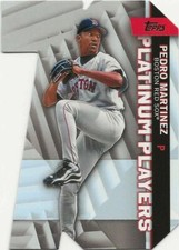 2021 Topps Series 1 PEDRO MARTINEZ Platinum Players Die-Cut Red Sox #PDC-4