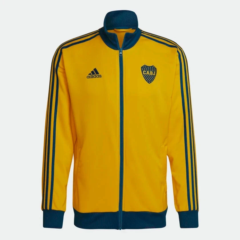 Adidas Juniors Campera 3 tiras amarilla 3 Strips Jacket ENVIO GRATIS | eBay