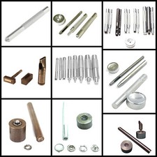 Hand Tool Kit Set for Press Studs Punk Studs Rivets Snap Popper Buttons Eyelets