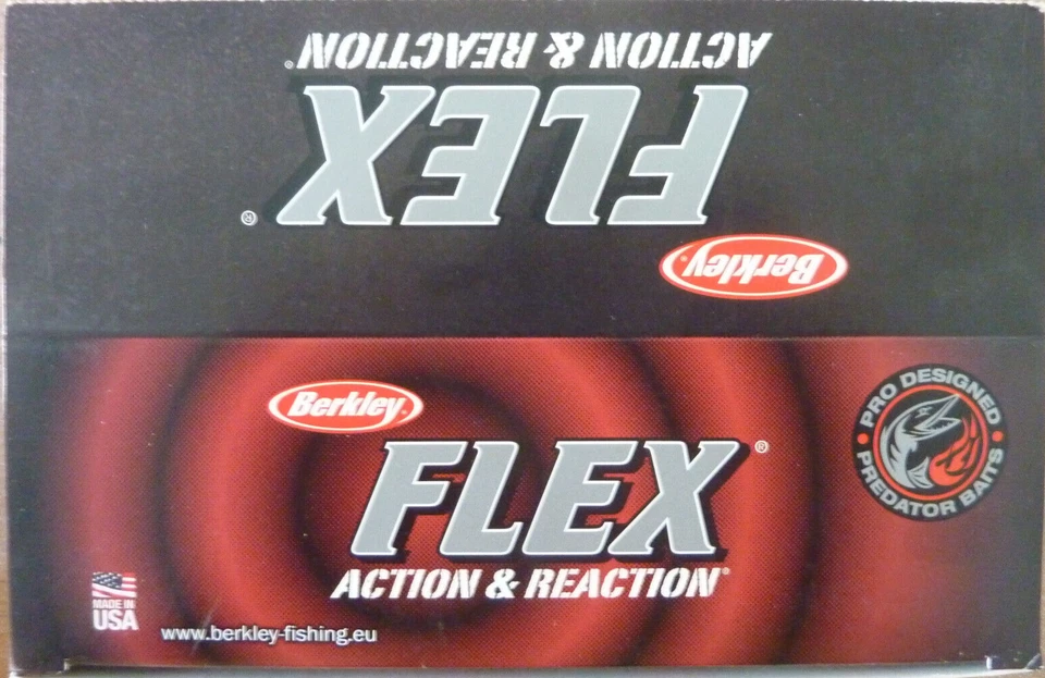 Lot 200 leurre BERKLEY flexgrub shad 5 cm natur peche carnassier sandre twists - Photo 1/4