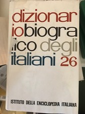 DIZIONARIO BIOGRAFICO DEGLI ITALIANI 26, IST. DELLA ENCICL. ITALIANA TRECCANI