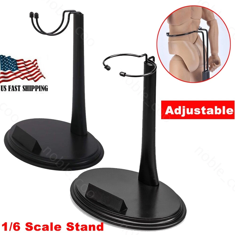 1/6 Action Figure Stand Base Holder for Hot Toys Phicen Doll Display U /C  Hook