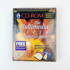 New Big Box The Multimedia Bible CD-ROM PC MS-DOS 5.0 Windows 3.1 95 1995