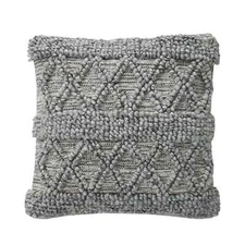 My Texas House Mckinney Woven Textured - Square PILLOW COVER ONLY 20'' x 20''