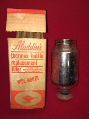 Vtg NOS Thermos Replacement Filler No 04B Wide Mouth 10oz. Stronglas