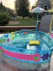 BARBIE WEE 3 FRIENDS With POOL And Patio PARTY PLAYSET MATTEL Vintage 2004