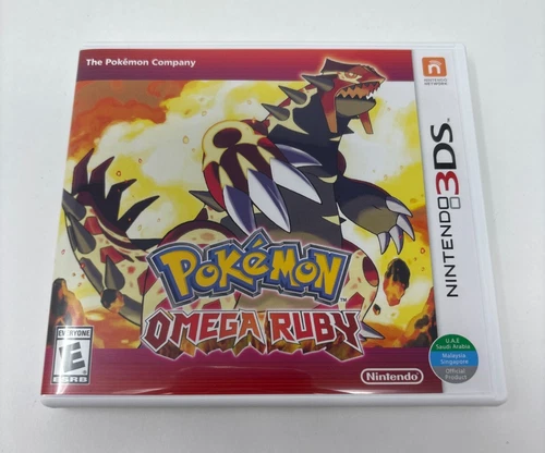 Case and Manual Only NO GAME Pokemon Omega Ruby World Edition 3DS Authentic