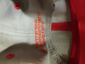 NINTENDO NES Controller Gray & Red Snapback Hat Retro Classic Official 