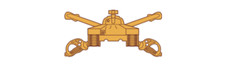 4" us military armor gold bumper sticker decal usa made