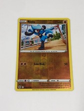 Pokemon Card Brilliant Stars Reverse Holographic Riolu 078/172 NM