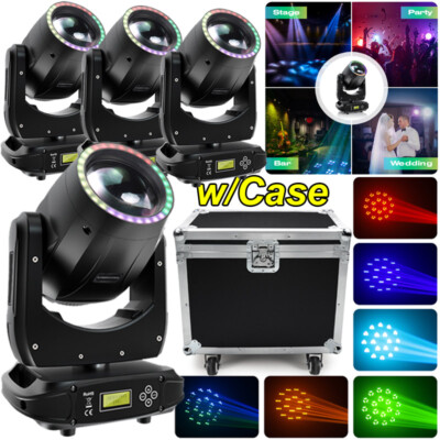 5R Moving Head Light 200W 8Prism RGBW Beam LED Stage Spot Lighting Party Show