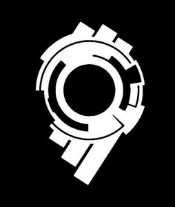 Ghost In The Shell S.AC. Section 9 Vinyl Sticker WHITE GLOSS 10 x 6.7 cm | eBay