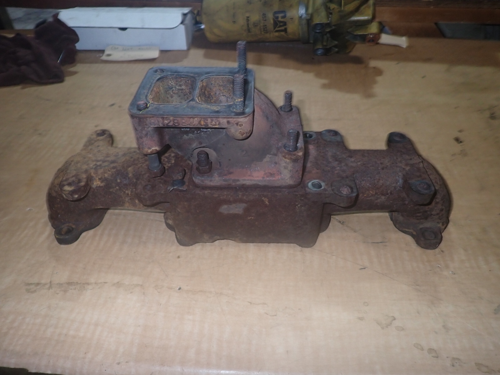 Caterpillar CAT 3204 Diesel Engine Exhaust Manifold 9Y-5168 OEM Take Off!