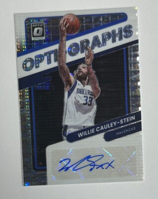 2021-22 Donruss Optic Opti-Graphs Willey Cauley-Stein Auto 19/20