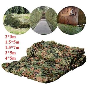 Camouflage Netting Camo Net UK Hunting Shooting Camping Army Green Hide