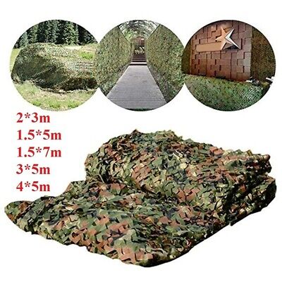 Camouflage Netting Camo Net UK Hunting Shooting Camping Army Green Hide