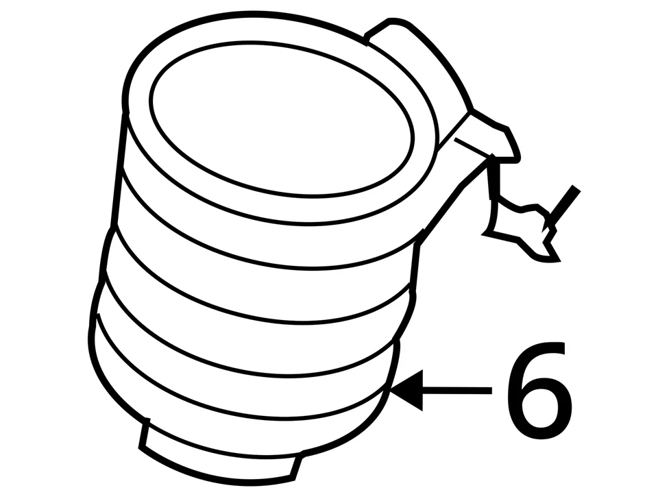 Se adapta a Ford Mercury Taurus 2008-2009 Sable Spring - Trasero 8G1Z5560C - Nuevo OEM Foto 4 de 4