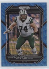 2022 Panini Prizm Blue Wave Prizm 135/199 Nick Mangold #233 0q84