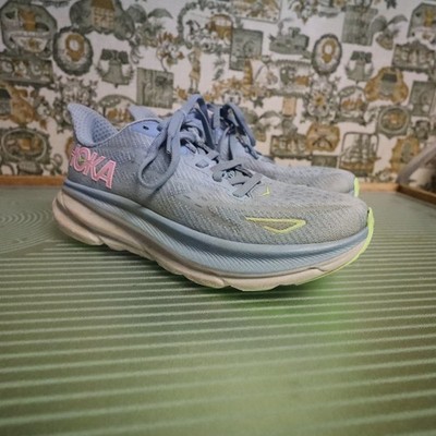 HOKA Women's Clifton 9 Dusk Pink Twilight Size 5.5 B Running Training Shoes