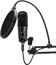 Gelid VOCE BLACK USB Condenser Microphone Set
