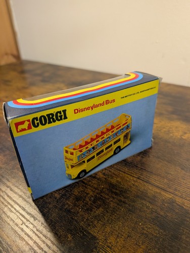 CORGI DIECAST DISNEYLAND OPEN TOP DOUBLE DECK BUS 470 METTOY COMPANY 1976 A23 - Picture 8 of 16
