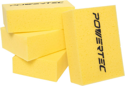 4PK Large Square Grout Sponge   Heavy-Duty Tile Grout Removal & Cleaning Tool