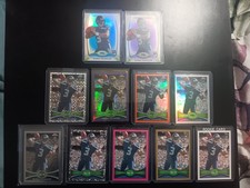 2012 Topps Platinum & Chrome Russell Wilson Rookies - 11 Card LOT