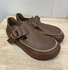Mocassino Filson x BIRKENSTOCK London pelle arrosto marrone scuro EU 44 US 11 nuovo senza scatola