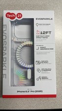Funda Tech21 EvoSparkle Lunar MagSafe - iPhone 17 Pro Transparente