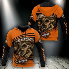 Personalized Harley Racing Davidson 3D Hoodie , Unisex Adults S-5XL