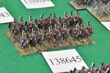 15mm napoleonic / british - dragoons 18 figs - cav (138645)