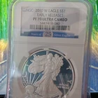 U.S. Mint 2010-W American Silver Eagle $1 NGC PF70 Early Releases 1 oz .999