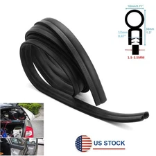 3 Meter Sealing Strip Rubber Weatherstrip For Car Door Trunk Edge Trim O U Shape