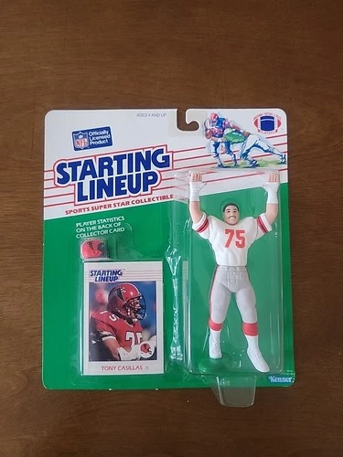 💎 Mint 1988 NFL Starting Lineup TONY CASILLAS Atlanta Falcons VERY RARE PIECE