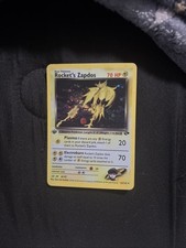 Rocket's Zapdos 15/132 Gym Challenge Holo FIRST EDITION on eBay