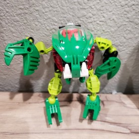 Set of 4 LEGO Bionicles 8560, 8563-8564 Complete Canisters Manuals Rubberbands