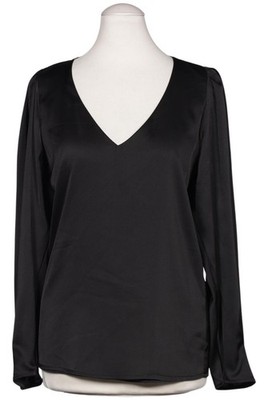 Sandro Ferrone Bluse Damen Oberteil Hemd Hemdbluse Gr. S Schwarz #e444lyf