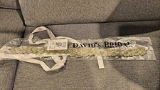 David’s Bridal Silver Infinity Wedding Dress Belt
