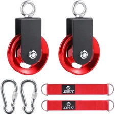 Cable Pulley Wheel for Home Gym Pulley System, Upgraded 90Mm Aluminium Alloy Gym