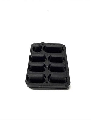 KENWOOD TS 570D rubber buttons behind  PF- POWER and e.t.c.