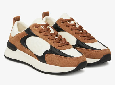 HUGO BOSS WOMENS SNEAKERS BROWN B ICON RUNN SDNY 50548358260