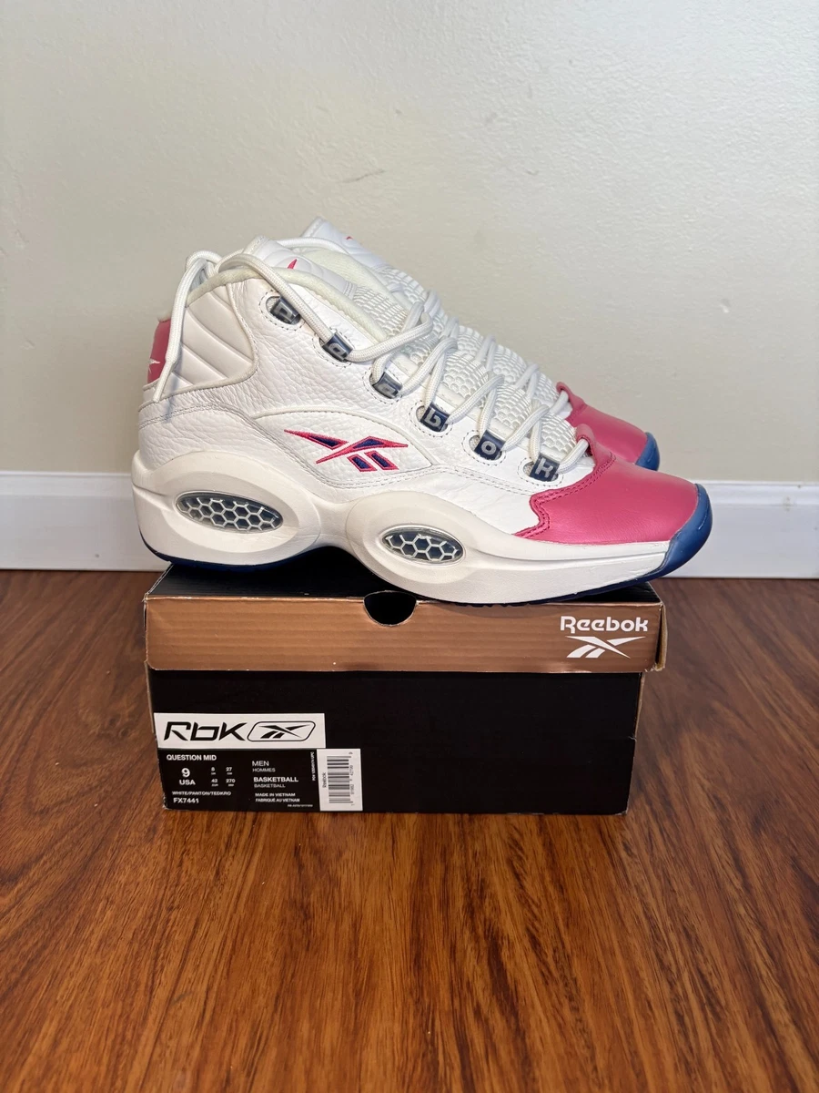 Reebok Eric Emanuel x Question Mid Pink Toe for Sale