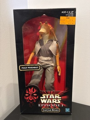 Hasbro JAR JAR BINKS STAR WARS Episode Collection 12'' Action Figure 1998