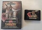 The Revenge of Shinobi (Sega Genesis) CIB Complete In Box With Manual