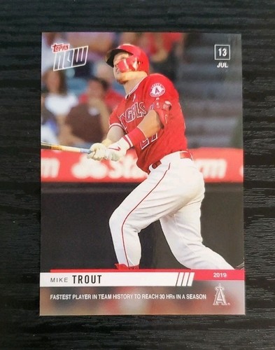 2019 Topps Now 506 Mike Trout
